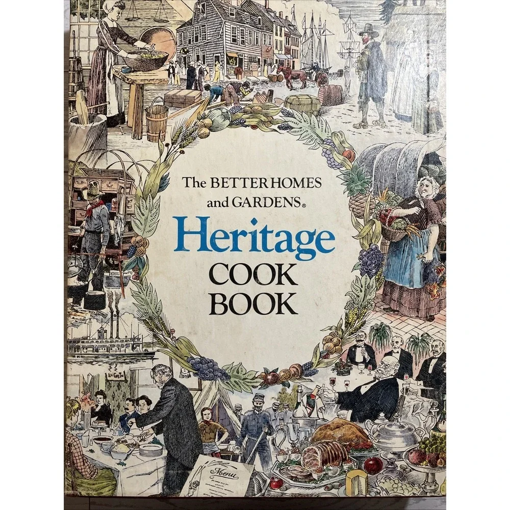 Vintage Better Homes & Gardens Heritage Cook Book Hardcover 4th‎ Printing 1976